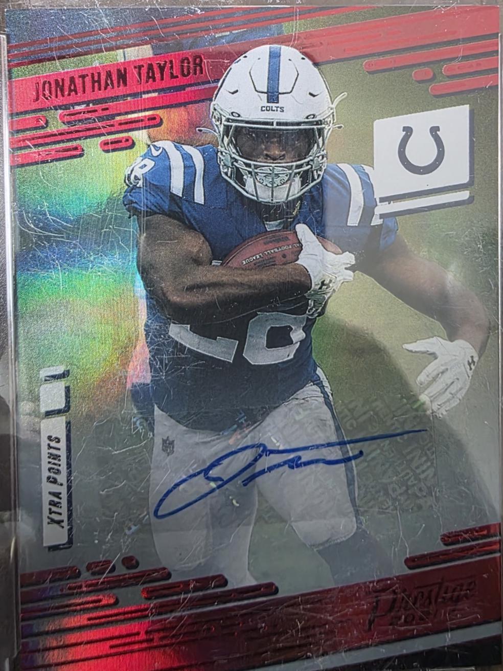 Jonathan Taylor [Xtra Points Signature Premium Platinum] #85