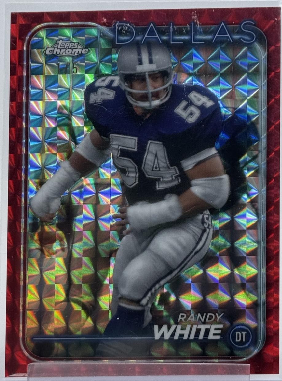 Randy White [Red Geometric] #48