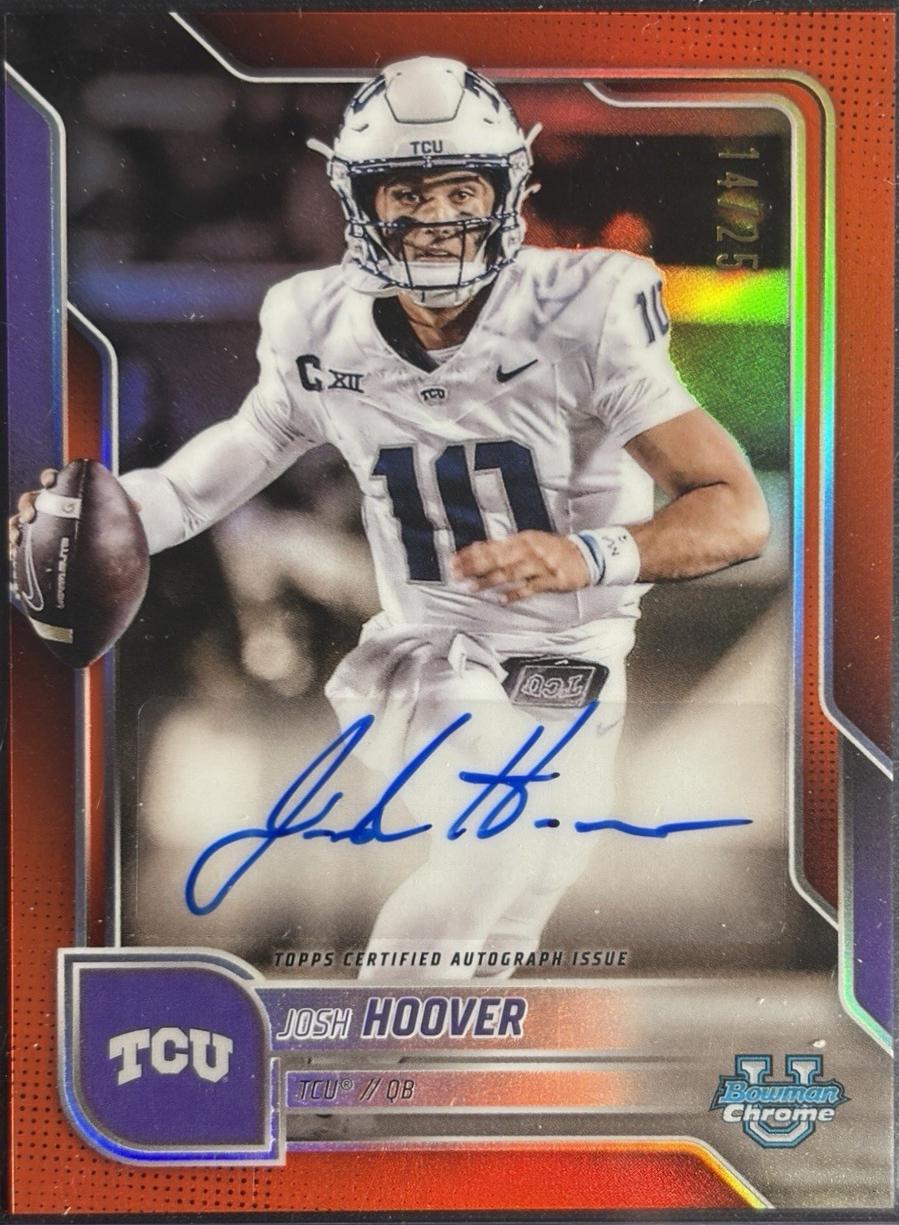 Josh Hoover [Orange Refractor] #BCA-JHO