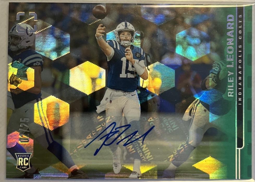 Riley Leonard [Green Rookie Autograph] #184