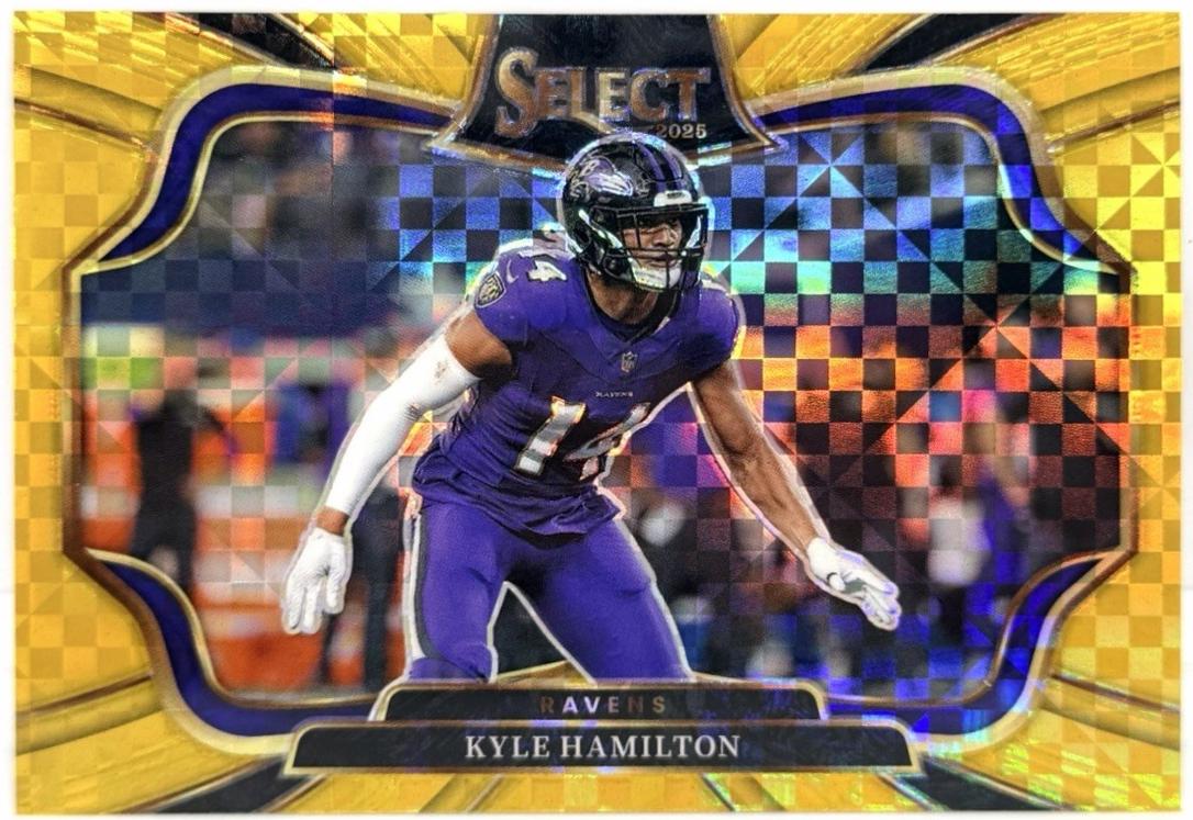 Kyle Hamilton [Gold Prizm] #462