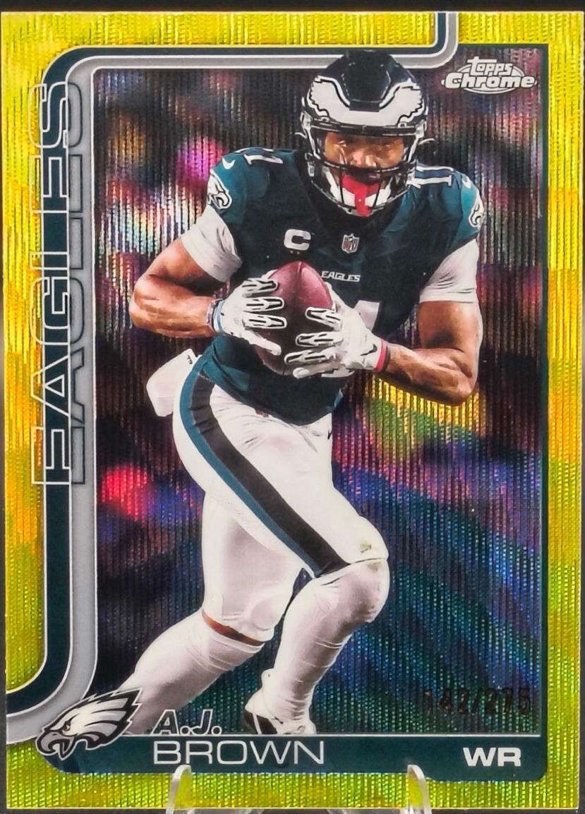 A.J. Brown [Purple Wave Refractor] #243