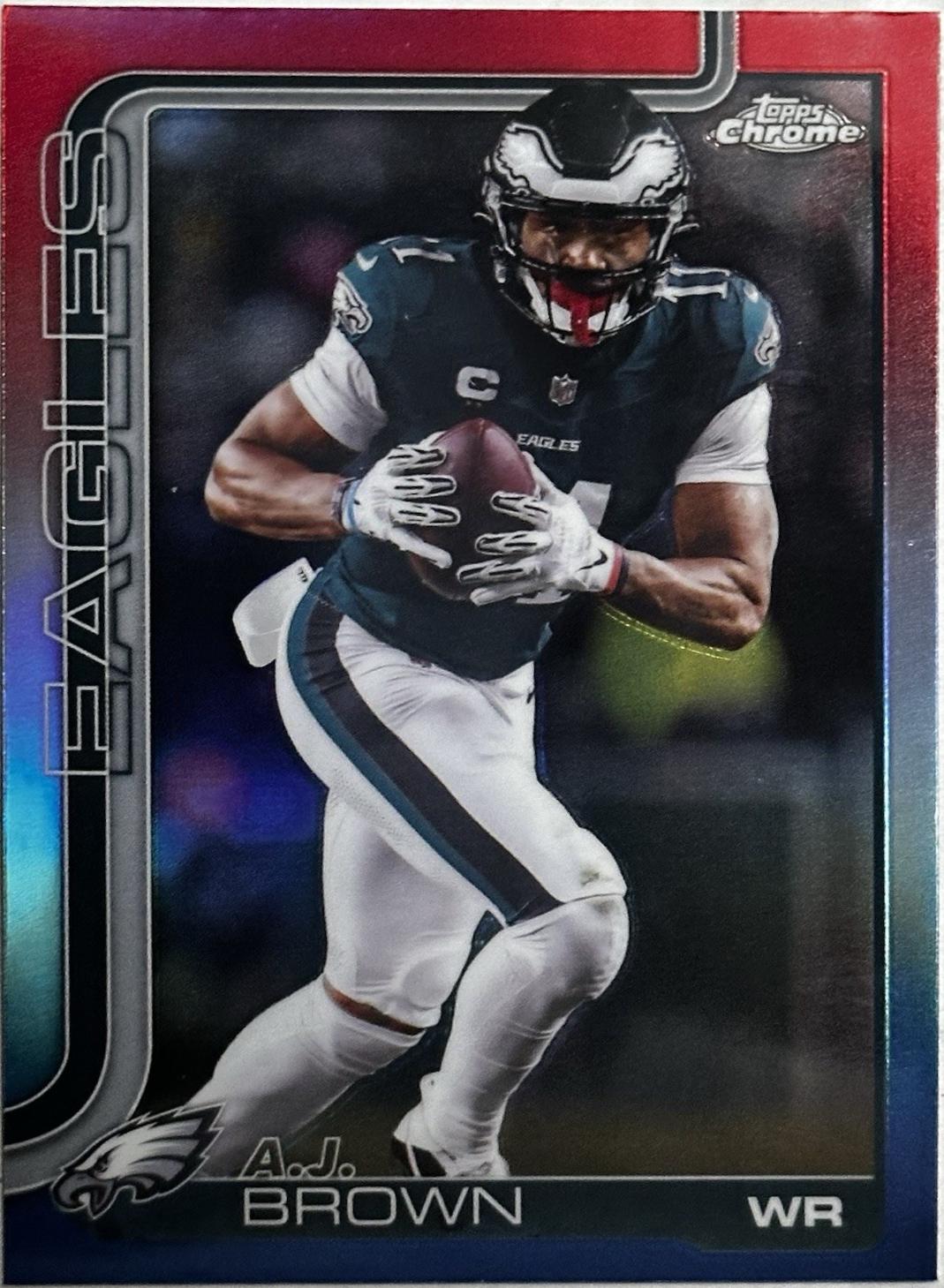 A.J. Brown [Red White Blue Refractor] #243