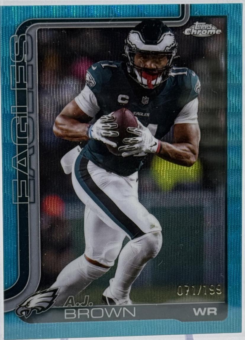 A.J. Brown [Teal Refractor] #243