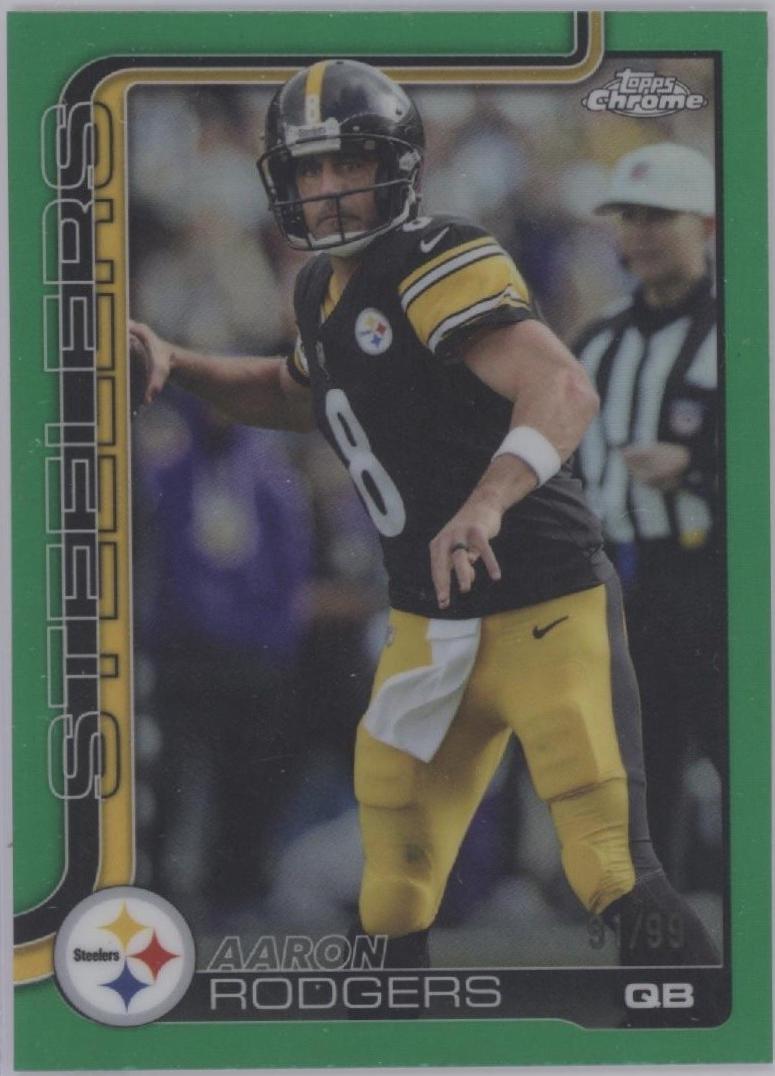 Aaron Rodgers [Leather Green] #255