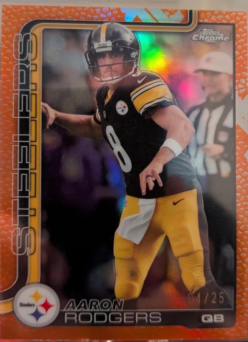 Aaron Rodgers [Leather Orange] #255