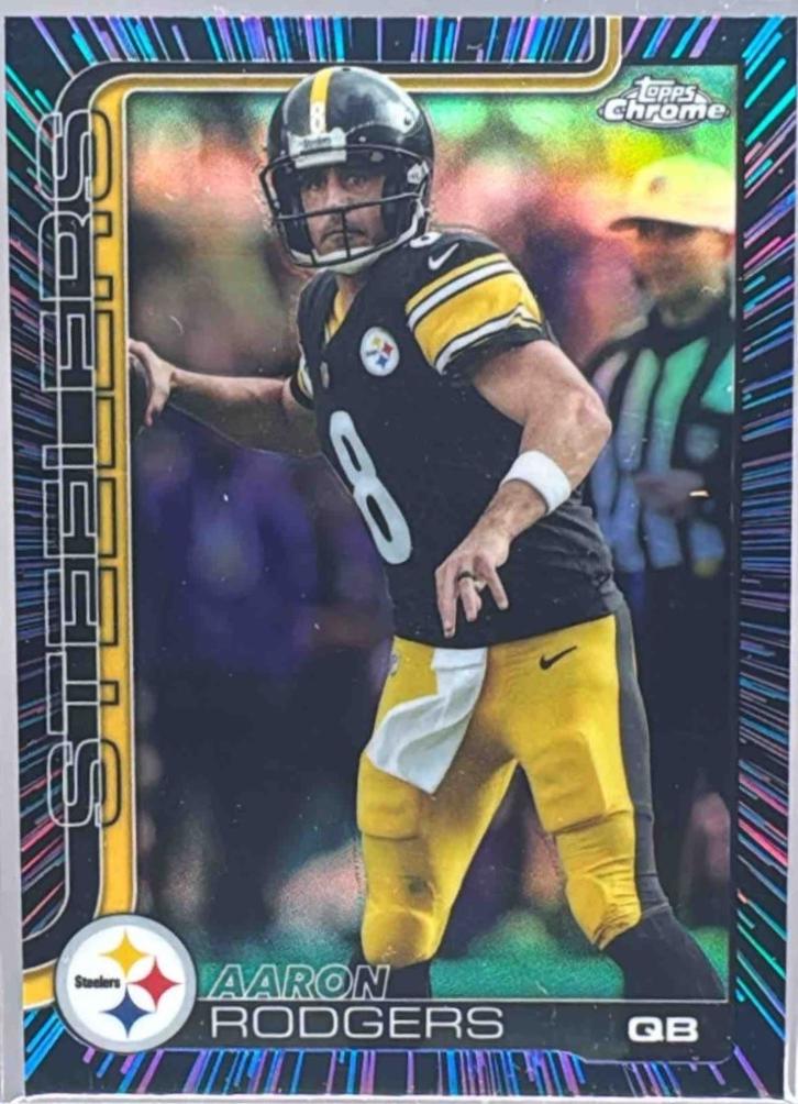 Aaron Rodgers [Neon Pulse Refractor] #255