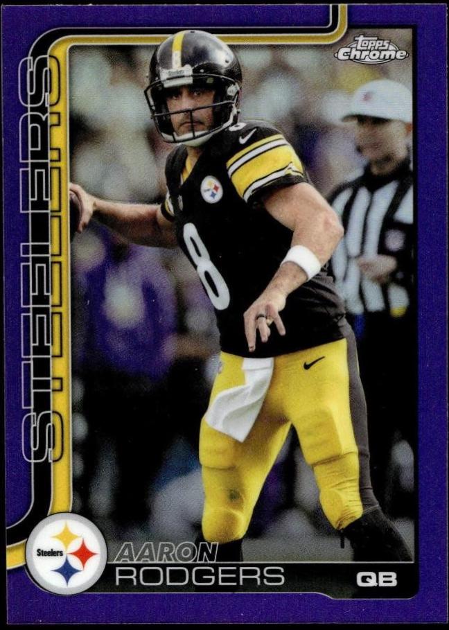 Aaron Rodgers [Purple Refractor] #255