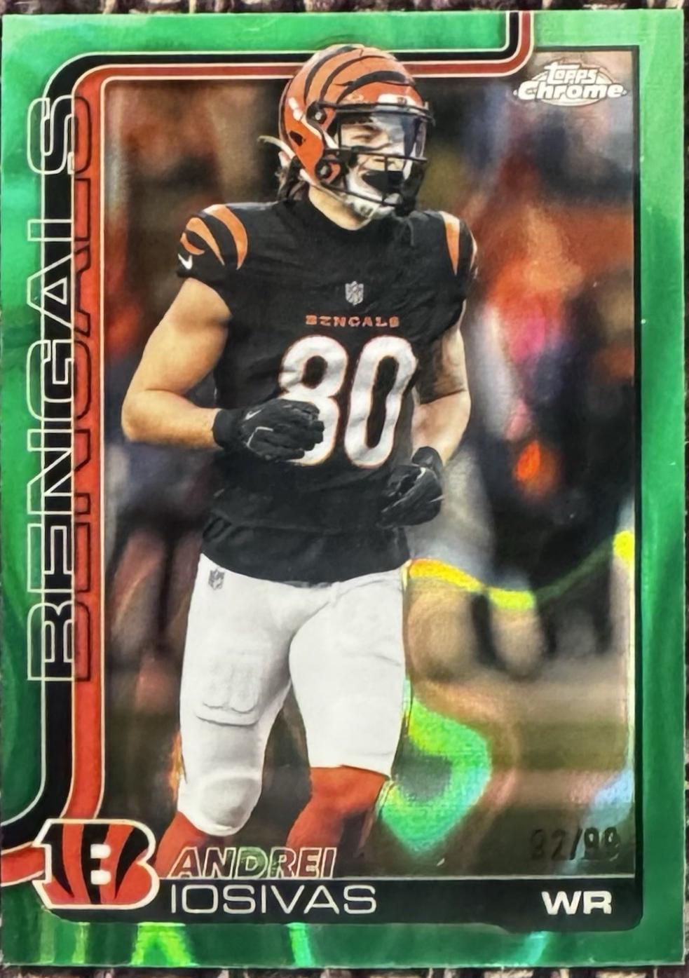 Andrei Iosivas [Green Refractor] #60