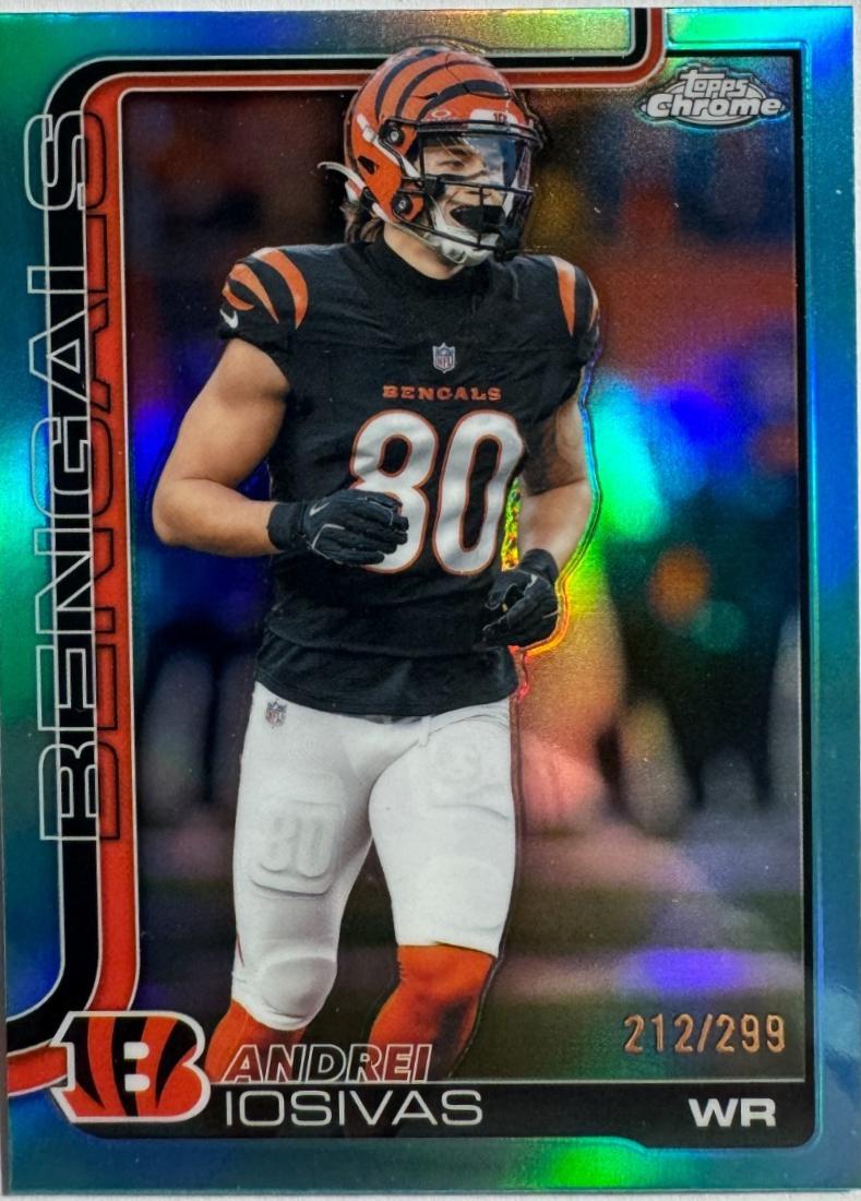 Andrei Iosivas [Teal Refractor] #60
