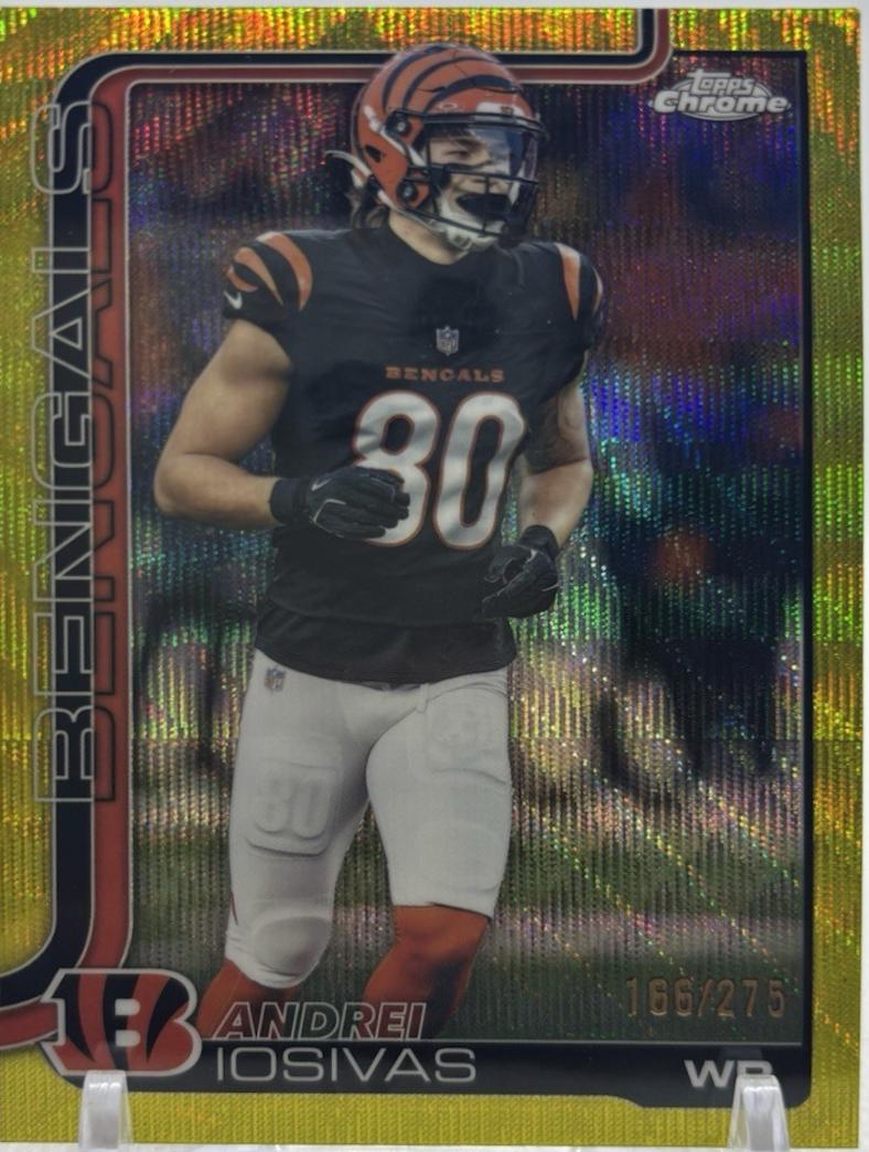 Andrei Iosivas [Yellow Wave Refractor] #60