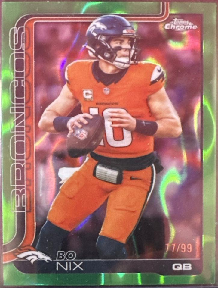 Bo Nix [Green Lava] #88