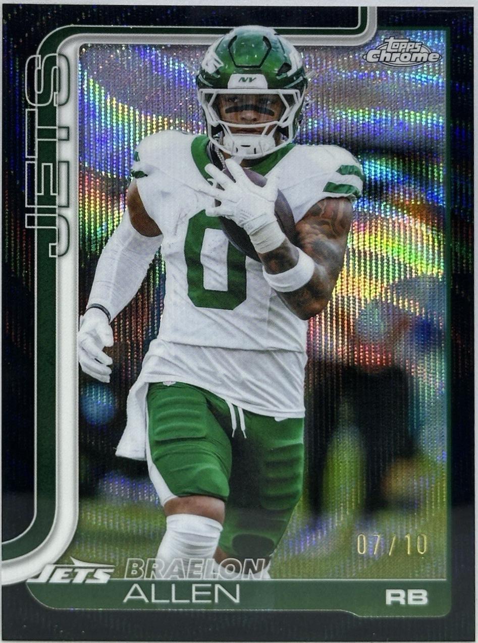 Braelon Allen [Black Wave Refractor] #240