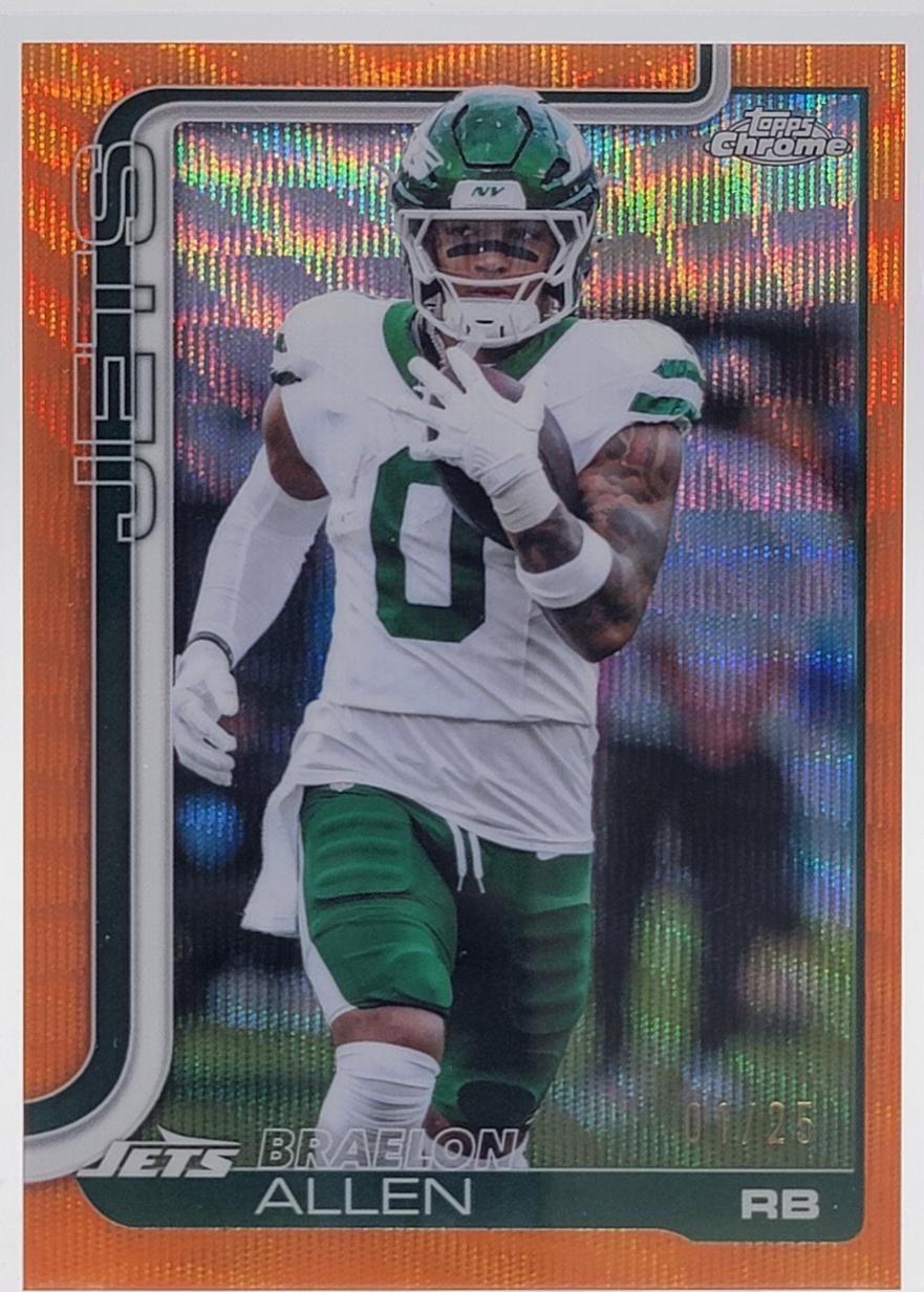 Braelon Allen [Orange Wave Refractor] #240