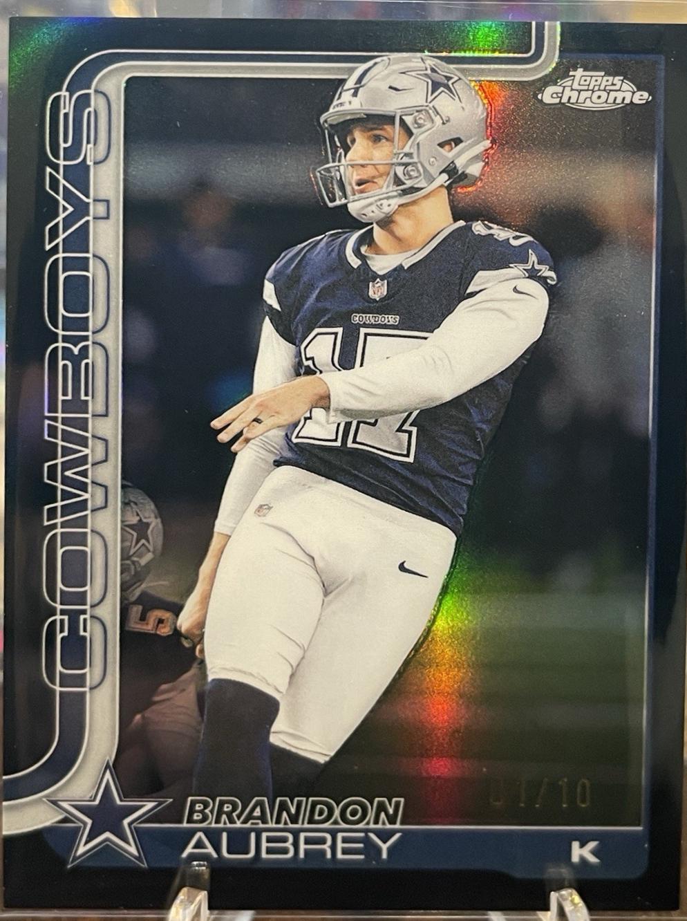 Brandon Aubrey [Black Refractor] #81