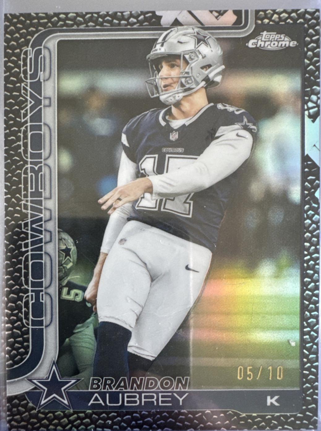 Brandon Aubrey [Leather Black] #81
