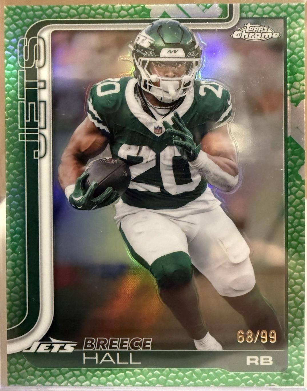 Breece Hall [Leather Green] #238