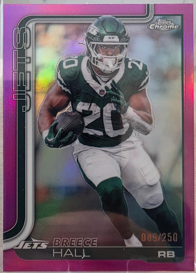 Breece Hall [Pink Refractor] #238