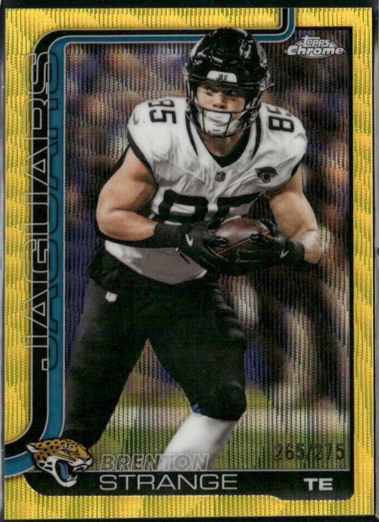 Brenton Strange [Yellow Wave Refractor] #137
