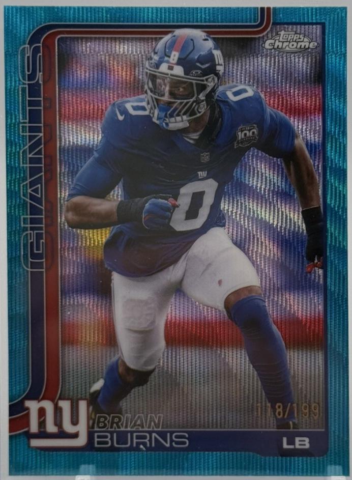 Brian Burns [Aqua Refractor] #234