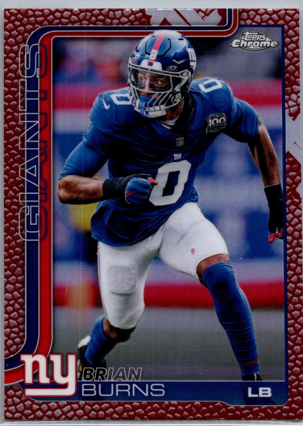Brian Burns [Leather Refractor] #234