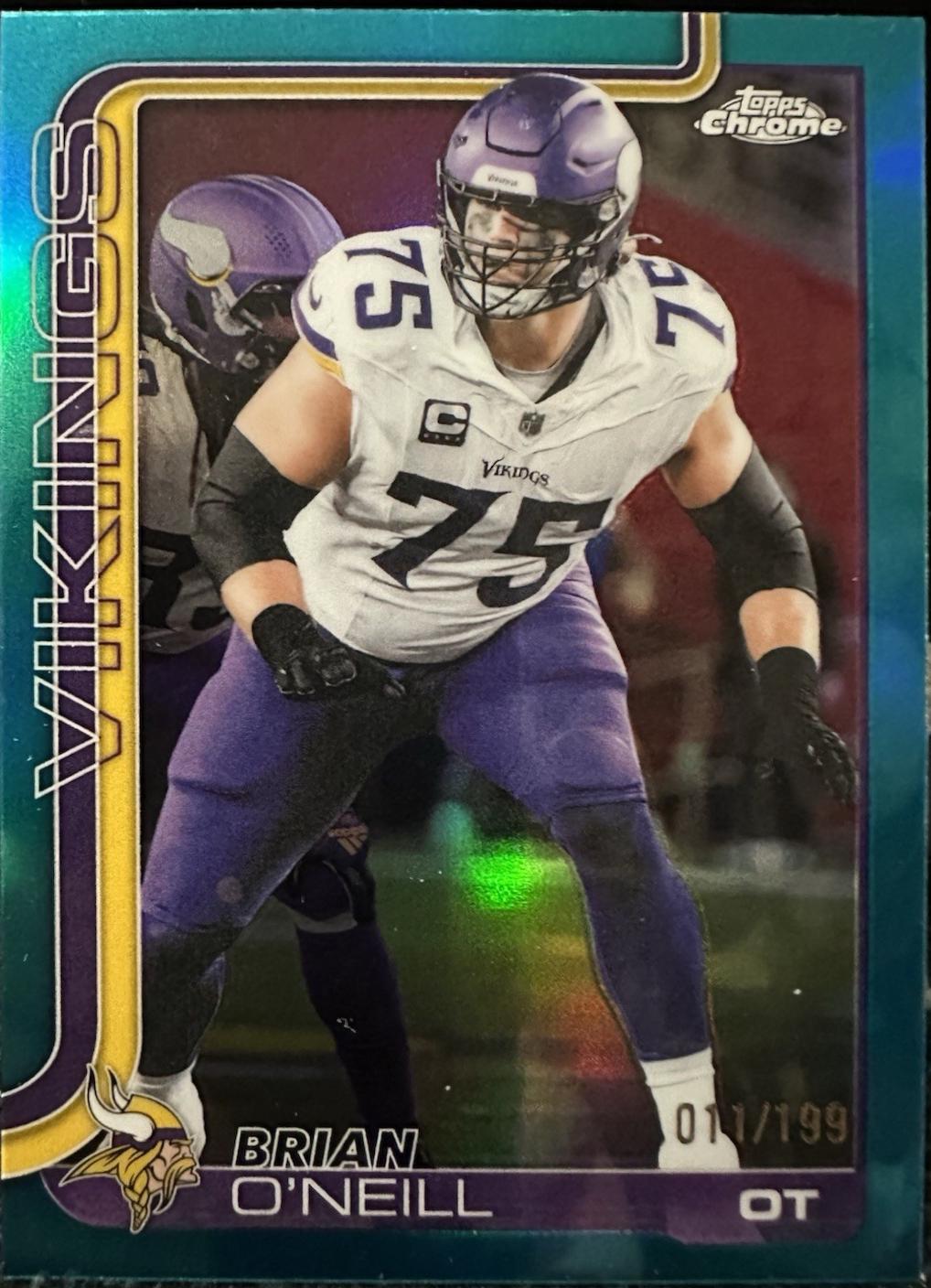 Brian O'Neill [Aqua Refractor] #196