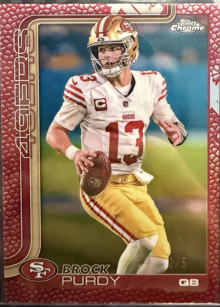 Brock Purdy [Leather Red] #262