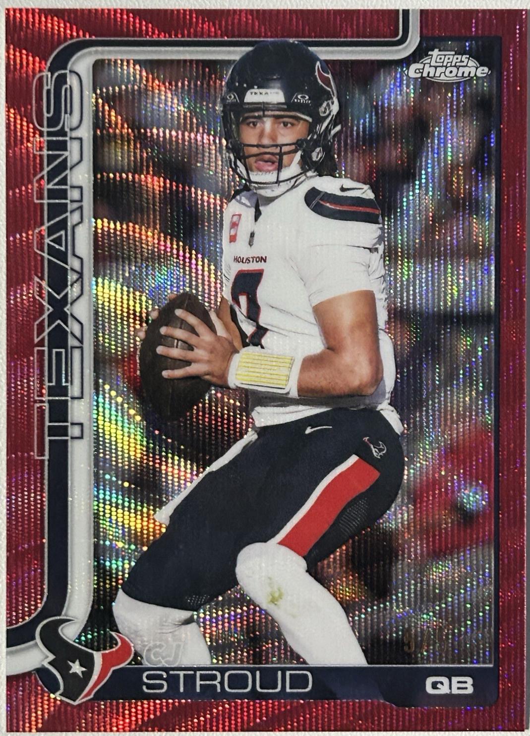 CJ Stroud [Red Wave Refractor] #119