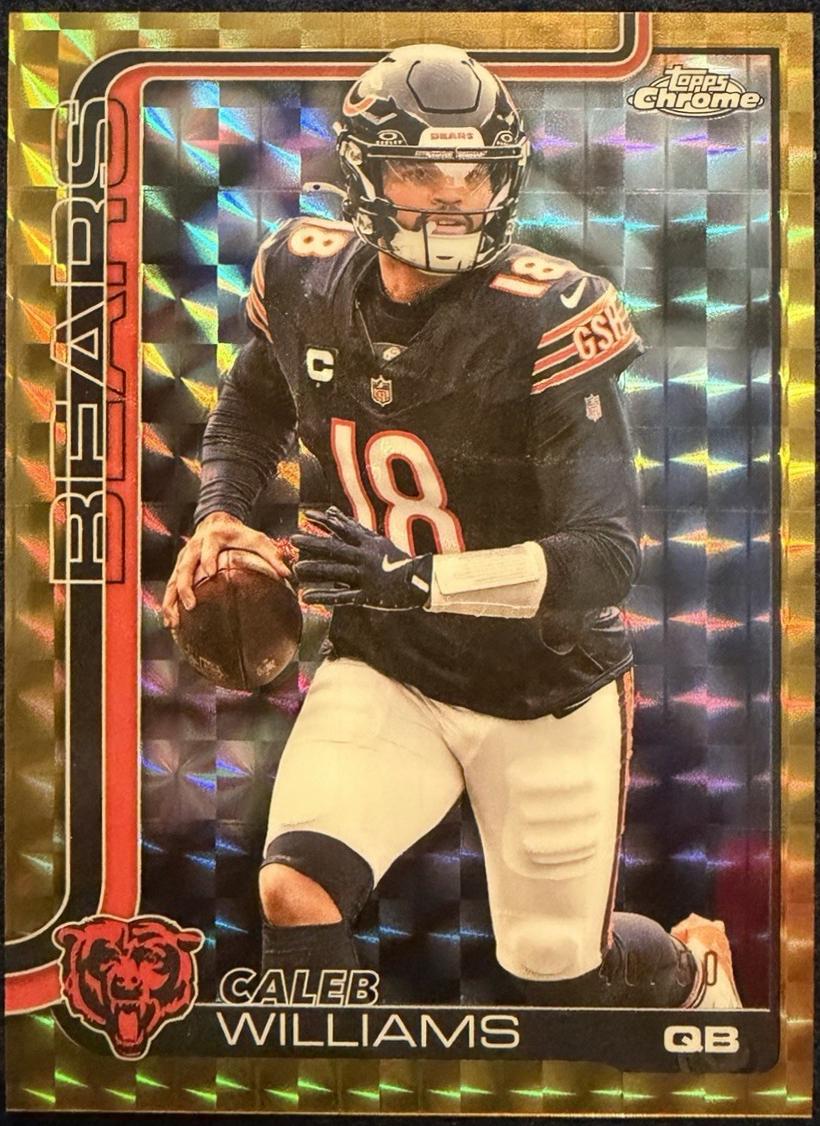 Caleb Williams [Gold Geometric Refractor] #52