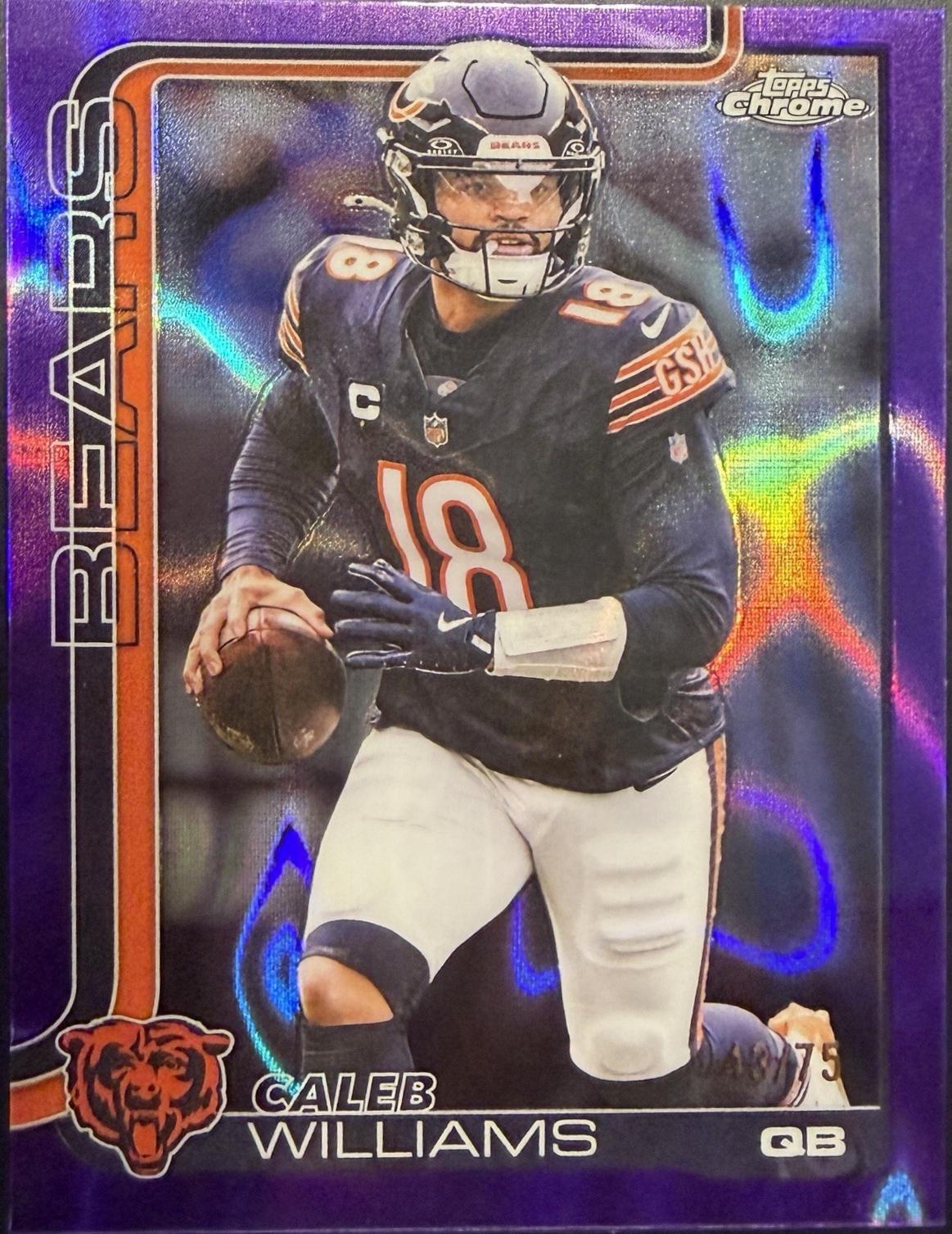 Caleb Williams [Purple Lava] #52