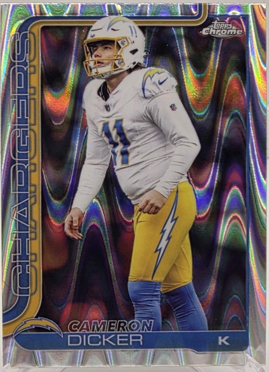 Cameron Dicker [Yellow Wave Refractor] #162