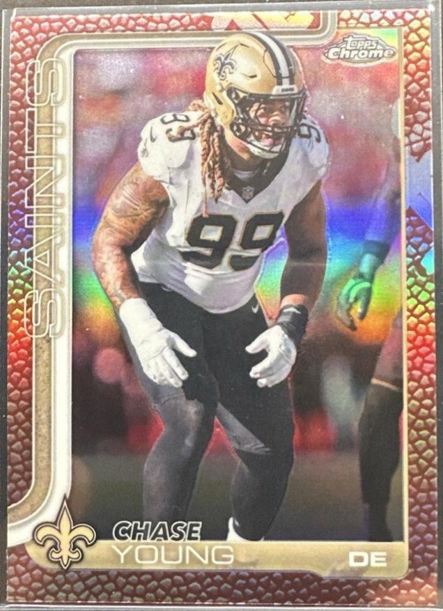 Chase Young [Leather Refractor] #220