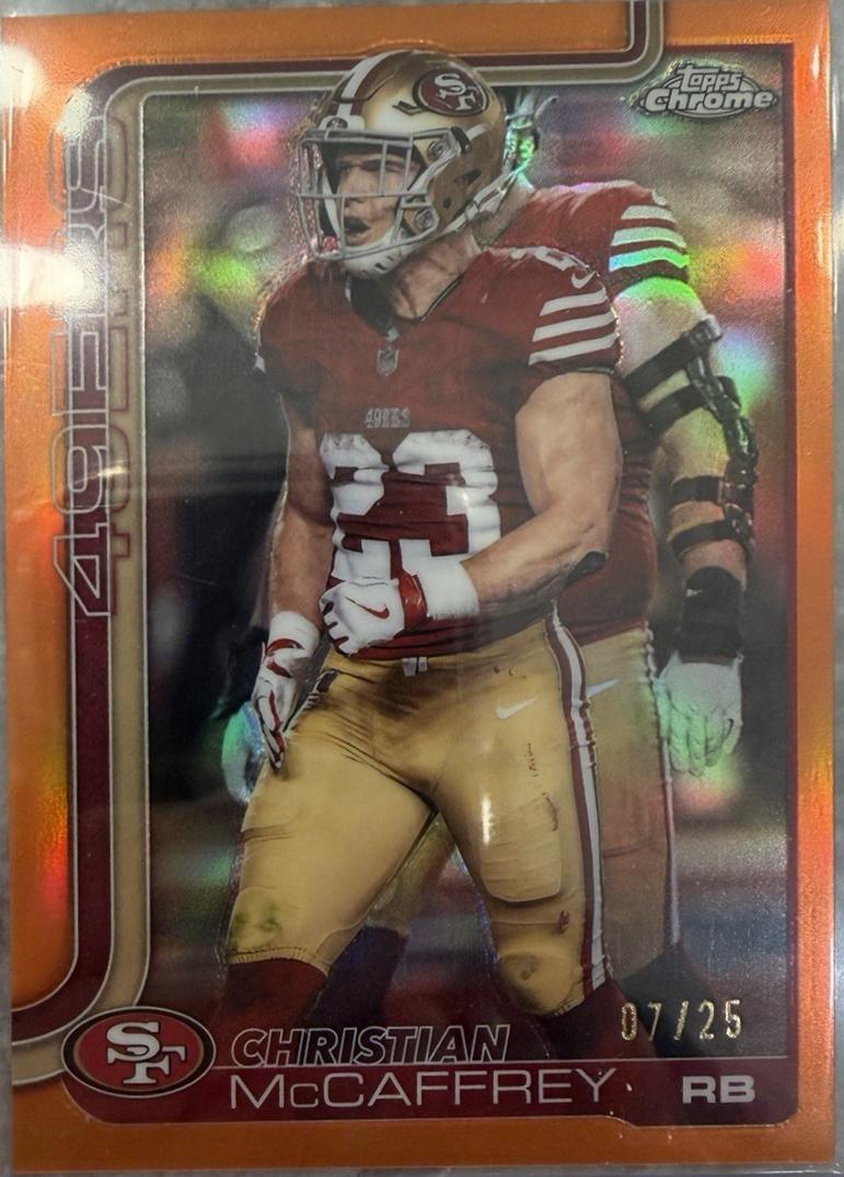 Christian McCaffrey [Leather Orange] #263