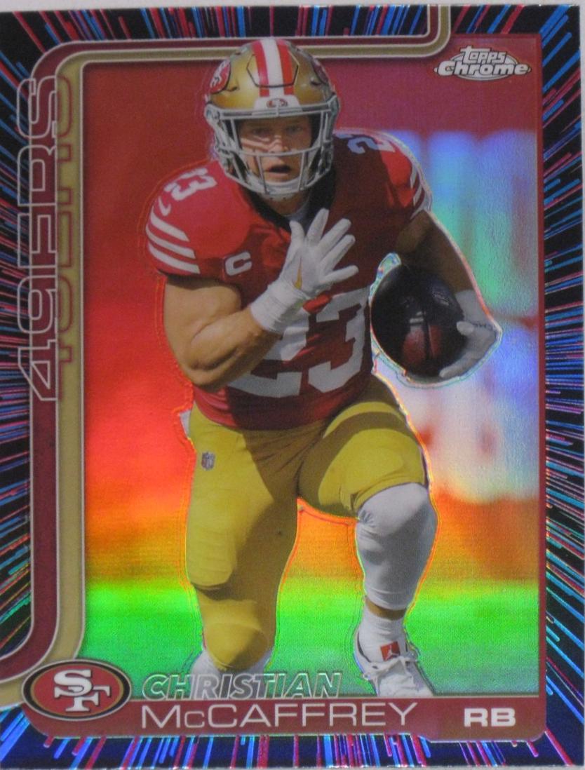 Christian McCaffrey [Neon Pulse Refractor] #263