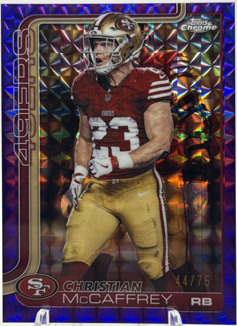 Christian McCaffrey [Purple Refractor] #263