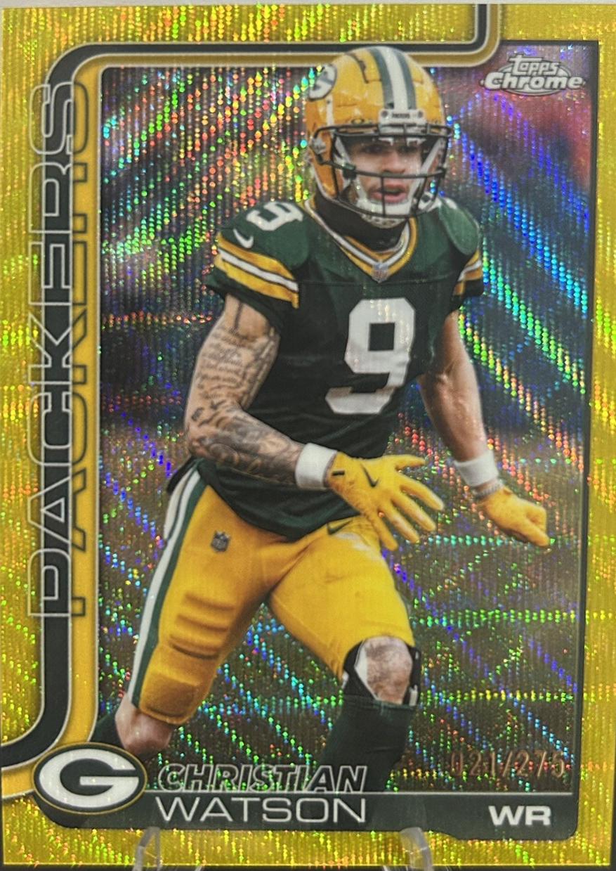 Christian Watson [Yellow Wave Refractor] #112