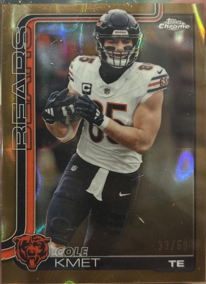 Cole Kmet [Leather Gold] #51