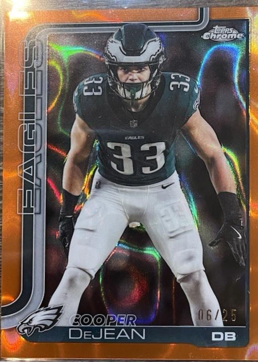 Cooper DeJean [Orange Wave Refractor] #252