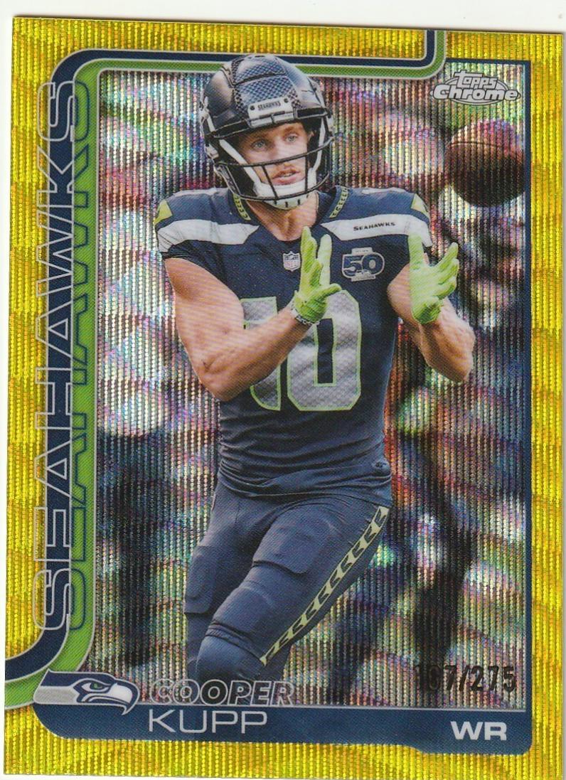 Cooper Kupp [Yellow Wave Refractor] #271