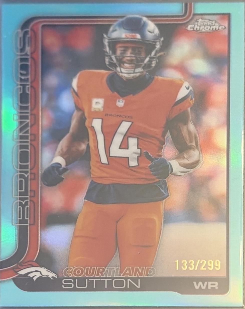Courtland Sutton [Teal Refractor] #86