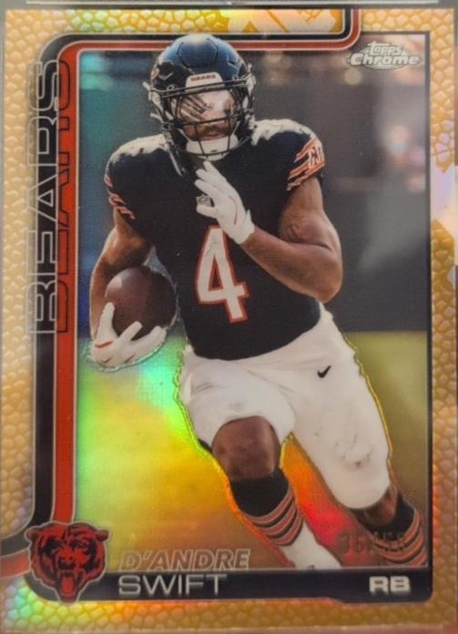 D'Andre Swift [Leather Gold] #53