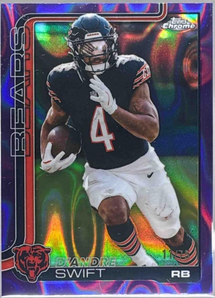 D'Andre Swift [Purple Lava] #53
