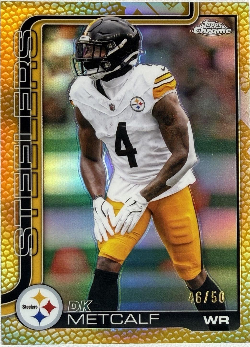 DK Metcalf [Leather Gold] #254