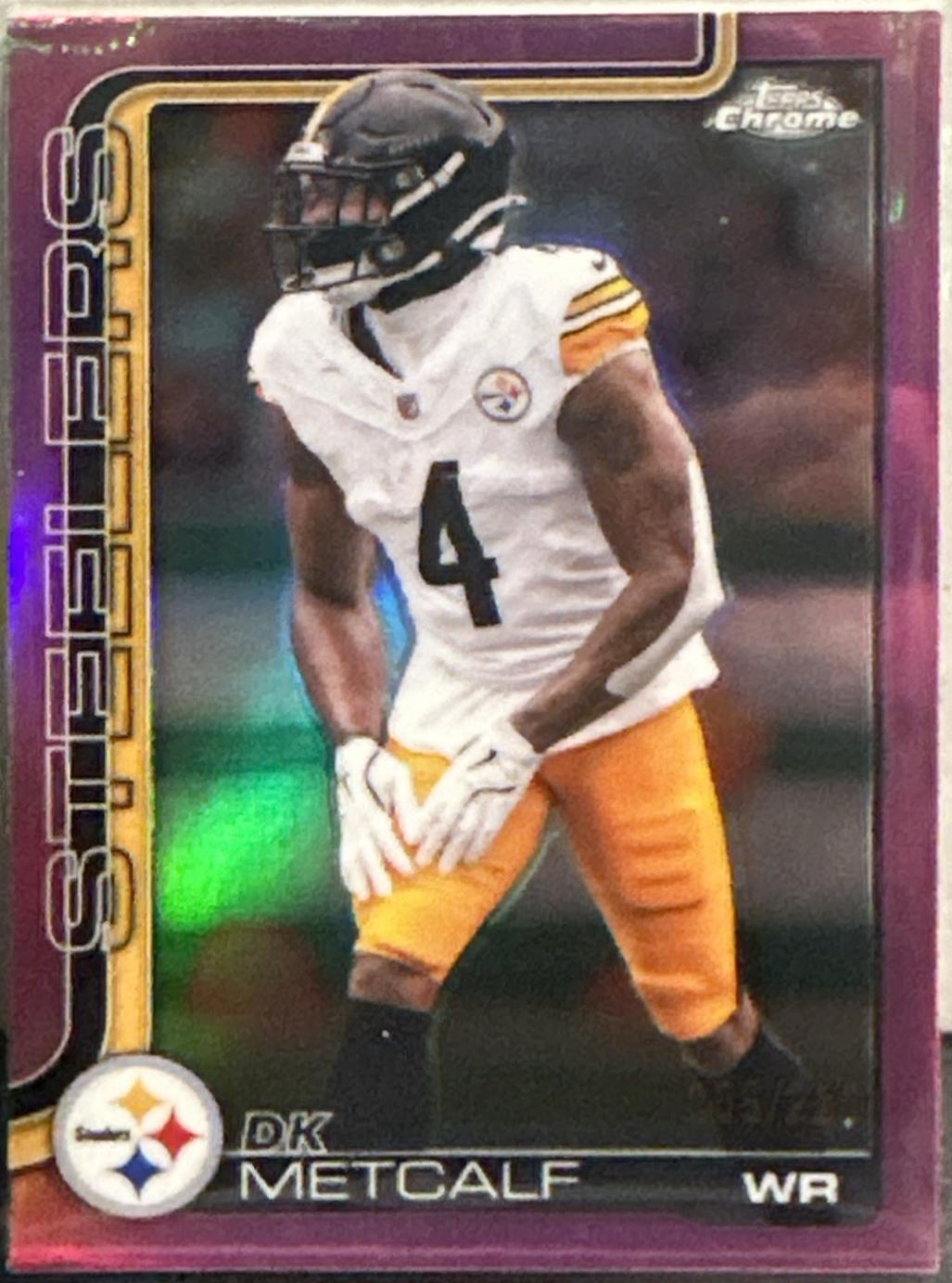 DK Metcalf [Pink Refractor] #254