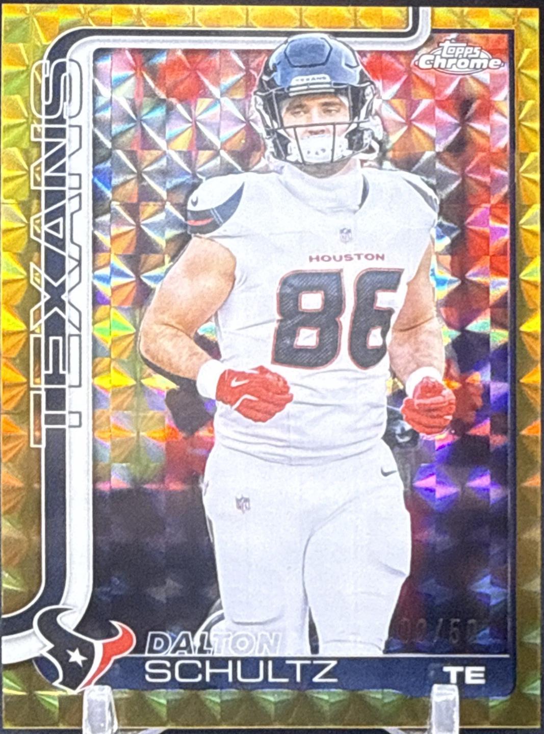 Dalton Schultz [Gold Geometric Refractor] #118