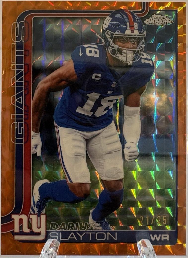 Darius Slayton [Orange Geometric Refractor] #226