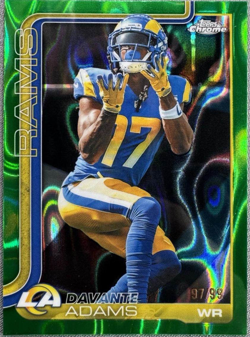 Davante Adams [Green Refractor] #165