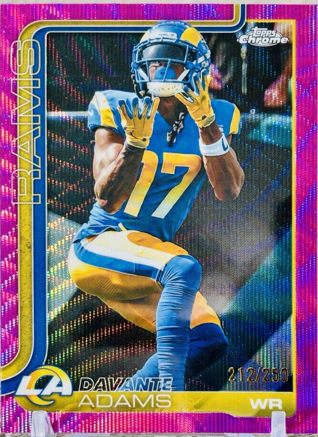 Davante Adams [Pink Refractor] #165