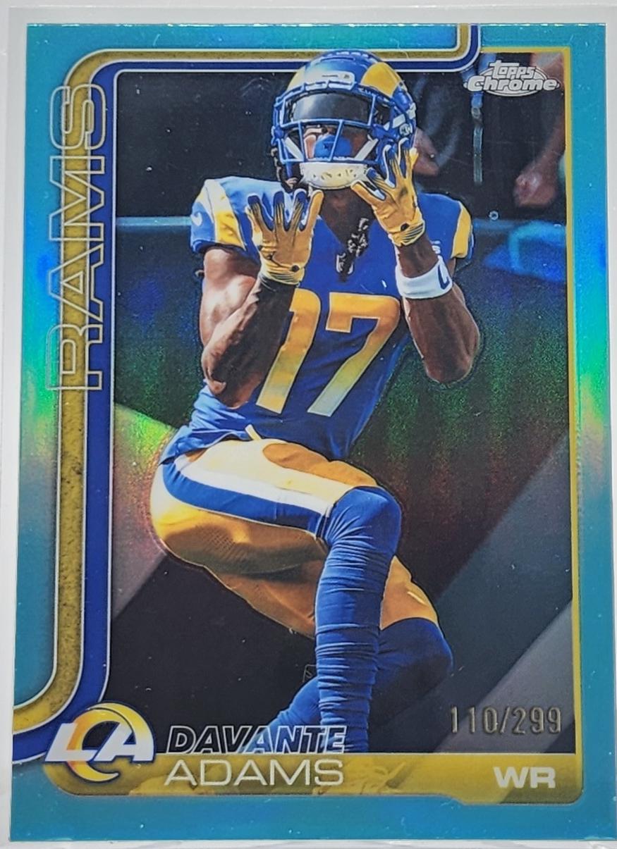 Davante Adams [Teal Refractor] #165
