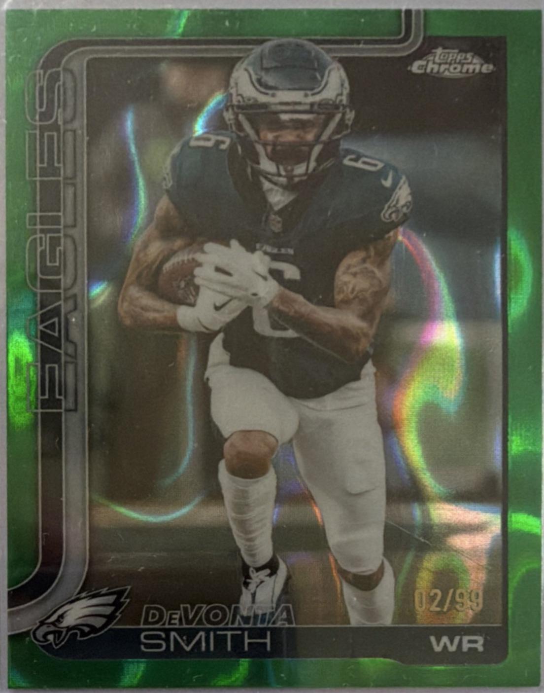 DeVonta Smith [Green Lava] #244